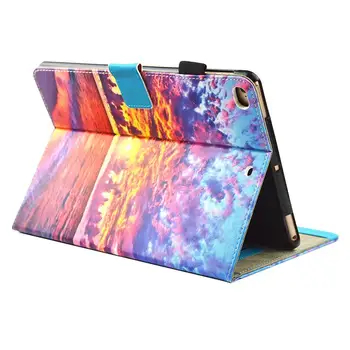 KAIBASSCE Štýlový Maľované Tablet Case for iPad Vzduchu 1 2 9.7 palca 2017 2018 Mramorový Vzor Mäkké puzdro Pre iPad Mini 4 5 7.9 palcový