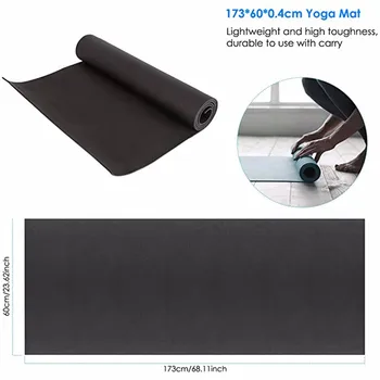 4 mm Eva Hrubé Trvanlivé Yoga Mat Non-slip Cvičenie, Fitness Prenosné Pad Vnútorné Športové Fitness Body Shaping Yoga Mat Jogy Esteras