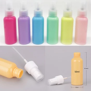 Macaron 50 ml Farba Cestovné Spreji Pribrala Kozmetika Plastové Obaly Sprejová Fľašu