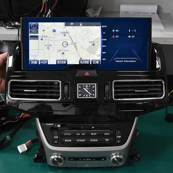 Vertikálne Obrazovke Android, Auto GPS Navigácia Pre TOYOTA LAND CRUISER LC200 2016-2020 Auto Multimediálne DVD Prehrávač Auto Rádio