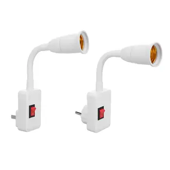 E27-E27 Žiarovka Base Flexibilné Rozšírenie Adaptér Converter LED Žiarovky Lampy, Osvetlenie, Ťažnosť Držiteľ Skrutku Zásuvky