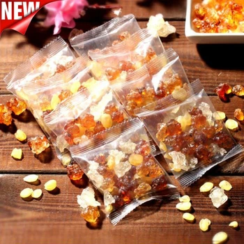 20 malé tašky Broskyňa gum med horn ryža snehu yan zmes pack nezávislé balenie prírodné krásy, zdravia, výživy