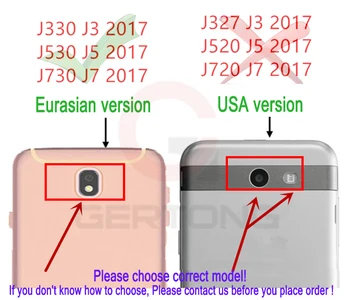 GerTong Úplné Pokrytie Tvrdeného Skla Pre Samsung Galaxy J5 J3 J7 2017 Screen Protector Samsung J330 J530 J730 2017 Chrániť Film