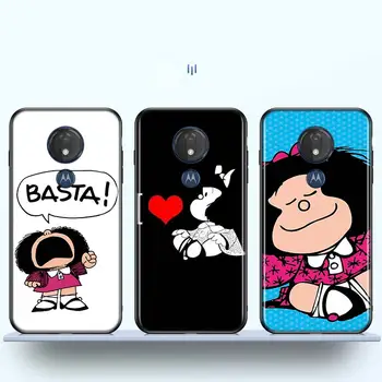 Mafalda Pre Motorola Jeden Marco Hyper Fusion Plus G8 G9 G 5 G C7 E6 Okraji Plus Hrať Power Lite Telefón Prípade