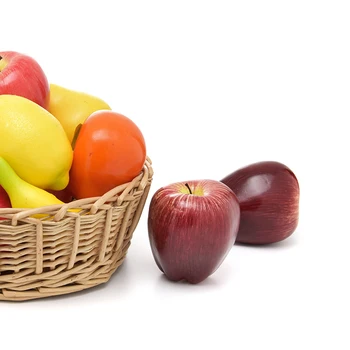 Ovocie Kuchyňa Umelé Falošné Ovocie Apple Mango Domova Kuchyňa Hračky pre Dievčatá Darom Jablko Hruška Banán Lemon, Broskyňa Orange