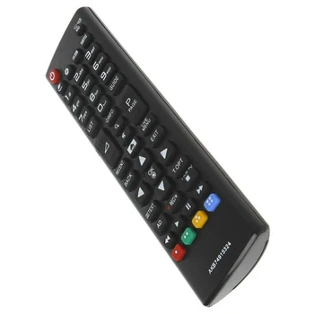 Black Smart Bezdrôtové Diaľkové Ovládanie ABS Nahradenie 433 MHz Televízne Diaľkové Univerzálne pre LG AKB74915324 LED LCD TV Radič