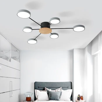Ťia-home Moderné LED Svetlá, Lustre Teplé, Chladné biele svetlá Pre Spálne, kuchyne, Obývacej miestnosti, Vnútorné Osvetlenie svietidlá, AC 90-260V