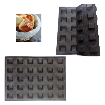 30 Dutiny Non Stick Silikónové Chlieb Formy, Aby Pre Mini Square Buchta Strán Domáci Cookie Pečivo Plesne Pečenie, Pečenie Nástroje