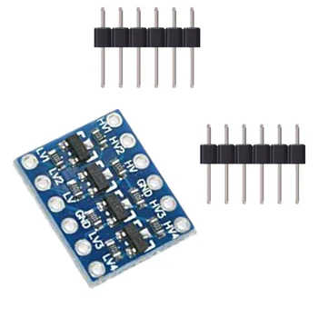10pcs 4 Kanály IIC I2C Logika Úrovni Converter Bi-Directional Modul 3,3 V 5V radiaca páka pre Arduino