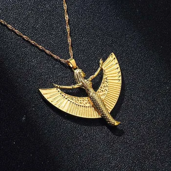 Cxwind Módne Bohyne Isis, Cín Starovekých Egyptských Náhrdelník Prívesok Pre Ženy Reťazca Choker Statemenet Pôvab Šperkov Náhrdelník