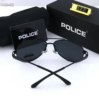 POLÍCIA Polarizované slnečné Okuliare pánske Pilot Jazdy Okuliare UV400 pánske Luxusné Značky dizajnér Dámske Okuliare P177 Gafas de sol 2021