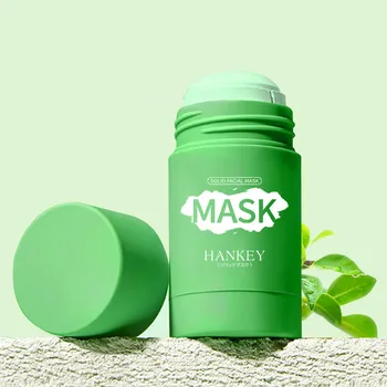 Hĺbkové Čistenie Pevných Bahenné Masky Stick Náteru Typ Maska Zelený Čaj Bahenné Masky