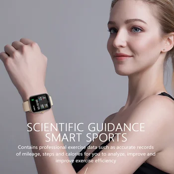 Y20 Žena Smart Hodinky 2021 plne Dotykový Displej Gombík Otáčania Fitness Tracker GTS 2 Smartwatch Pre Xiao IPhone PK P8 Plus