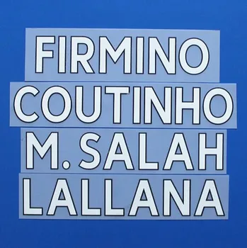 2018 2019 super prispôsobený číslo meno M. ŠÉLACHOM HRIVA FIRMINO futbal číslo názov Horúce lisovanie škvrny odznaky