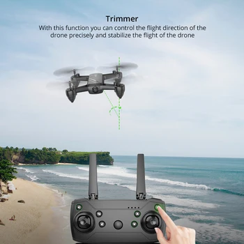 1080p Drone Svätý Kameň HS650 Drone ovládanie Hlasom FPV HD Kamera Profisional Wifi RC Hučí Selfie Postupujte podľa Mňa Quadcopter