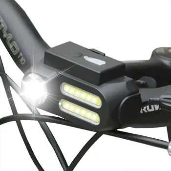 Multifunkčné Požičovňa Svetlometu 1200mAh Požičovňa Baterka USB Nabíjateľné Bike LED Svetlo Nastaviť Waetproof Núdzové Osvetlenie