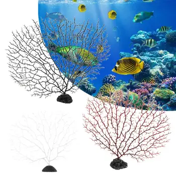 Realisticky-Coral-Dekoratívne Opakovane Praktické Umelé Páva Coral-Strom pre Ryby, Umelé-Coral Akvarijné Ryby Nádrž Dekor
