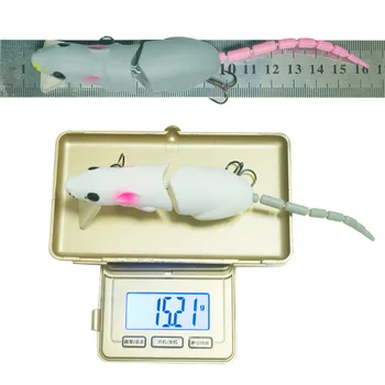 Nový Dizajn 15.5 g/15.5 cm Ceruzka Umelé Rybárske Lure Plastové Potkan Rybárske Návnady Wobbler Mäkké rybárske potreby Rybárske Lure