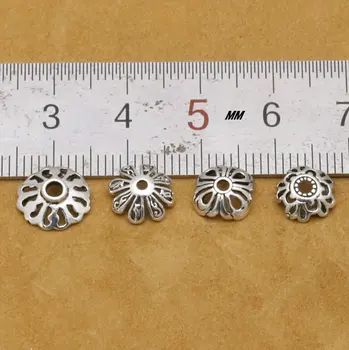 925 Sterling Silver DIY Šperky Príslušenstvo Samostatné Dištančné Perličiek Spp pre Šperky, Takže S925 Šperky Zistenia a Komponenty