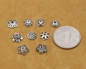 925 Sterling Silver DIY Šperky Príslušenstvo Samostatné Dištančné Perličiek Spp pre Šperky, Takže S925 Šperky Zistenia a Komponenty