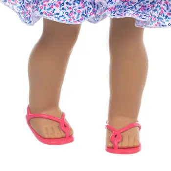 2021 Nové sandále vhodné pre Americké Dievča Bábiku Šaty, 18-palcové Bábiku , Vianočné Dievča, Darček(iba predávať oblečenie)