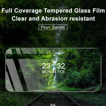 Pre Samsung Galaxy S21 Sklo Screen Protector IMAK Pro+ Série Celej Obrazovke AB Lepidlo, Tvrdené Sklo na Samsung Galaxy S21 Plus