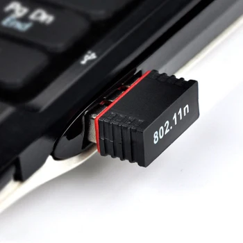 Prenosný Mini Sieťovú Kartu USB 2.0 WiFi Adaptér Bezdrôtovej siete Sieťové Karty siete LAN 150Mbps 802.11 Ngb RTL8188 Adaptér Pre PC Desktop