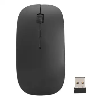 Odolné Wireless Mouse Klasické Jemné 2.4 G Wireless Mouse 1600 DPI Nabíjateľná Ultra-tenký Počítač Myši pre PC, Notebook