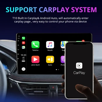 2din Android 10.0 autorádia Pre Peugeot 206 2000-2016 Auto Multimediálne Video Prehrávač, GPS Navigáciu 4G IPS Displej DSP Autoradio Dvd