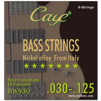 CAYEY 4/5/6pcs Reťazce Electric Bass Strings Nastaviť Šesťhranné Oceľové Jadro Vnútorného Drôtu z Nehrdzavejúcej Ocele Vonkajšie Drôt Basová Gitara Reťazec