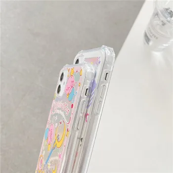 Roztomilý luxusné Komiksu, anime dievča mäkké puzdro Pre iPhone 11 12 Pro Max mini 7 8 Plus XR X XS MAX SE 2 silikónový kryt telefónu fundas
