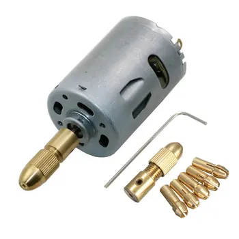 Elektrický Nástroj Mosadz Collet Mini Skľučovadla Vŕtačky Adaptér pre Dremel Rotačný Nástroj Príslušenstvo 0,5 mm-3 mm Stroj Leštenie pre Rytca