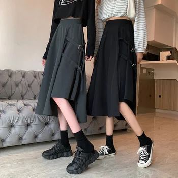 Šaty Sady Ženy Japonský Safari Štýl Streetwear Farbou All-zápas Trendy Unisex Pohode Jednoduché Obväz Singel svojim Retro
