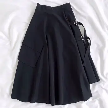 Šaty Sady Ženy Japonský Safari Štýl Streetwear Farbou All-zápas Trendy Unisex Pohode Jednoduché Obväz Singel svojim Retro