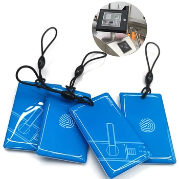 1Pcs PVC RFID 125KHz T5577 Smart Card Blízkosti EM Tlačidlo menovky Dvere, Systém Kontroly vstupu S 64 bitov Kapacita