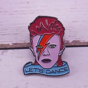 David Bowie, Poďme Tancovať Hold Smalt Klopě Pin