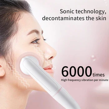 2 v 1-Elektrický Facial Cleanser Umyť Tvár Čistiaci Stroj Pórov Kože Cleaner Očistu Tela Masáž Krásy Masér Čisté Nástroje