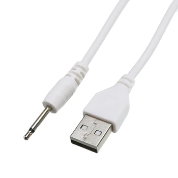 17.4 mm Pin 1m USB 2.0 DC 2,5 mm Koleno 2A Plnenie Line 2.5 USB USB2.5 Mono Audio USB konektor typu Jack Aux DC 2,5 mm Audio Kábel