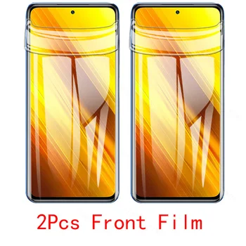Poco X3 Hydrogel Film pre XIAO POCO X3 NFC Screen Protector pre Xiao Pocophone X 3 Pocox3 Fotoaparát Sklo Ochranný Film