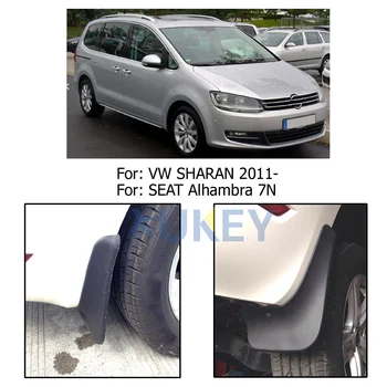 Pre VW Sharan 2011-Seat Alhambra 7N Mudflaps Splash Stráže Predné, Zadné, Blato Klapka Blatníky 2012-2018 014 2016 Blato Klapky