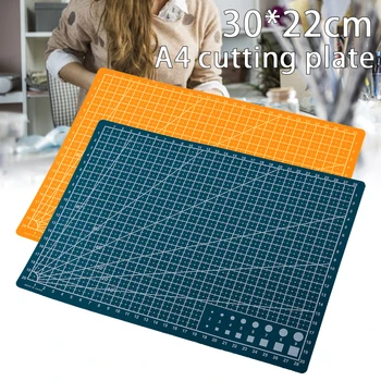1pc Rezanie Mat A4 jednostranne Mriežky Rezanie Palube Mat Self-healing Rezanie Pad DIY Rytie Rady urob si sám 300*220 mm
