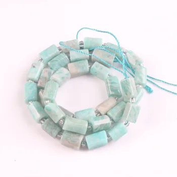 Lingxiang módne šperky 8X11MM prírodný klenot korálky krátke stĺpec voľné korálky DIY Náramok doplnky pre mužov a ženy