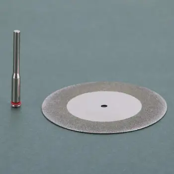 60 mm Diamantový Rezací Disk na Tŕni Dremel Príslušenstvo Mini kotúčová Píla Čepeľ Elektrické Píly pre Vŕtanie Ocele Rotačné rezného Nástroja