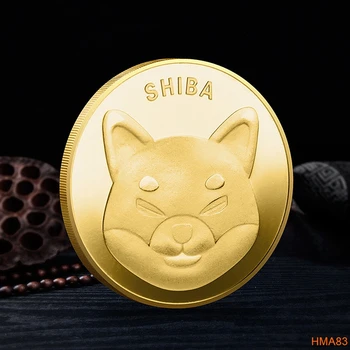 Kovu, Pozlátené Fyzickej SHIBA SHIB Mince obchod so Pamätných Mincí, Zberateľských Mincí