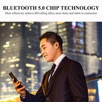 Mini Bezdrôtová 5.0 Slúchadlo v Uchu Šport s Mic Handsfree Headset Slúchadlá Pre Samsung Huawei Všetky Telefónne Slúchadlá