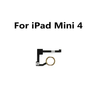 Skener odtlačkov prstov Domov Vrátiť Tlačidlo Menu Flex Kábel Pre iPad Mini 4 A1538 A1550
