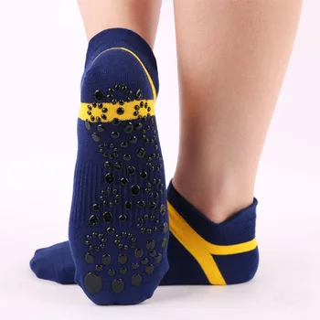 2021 Ženy Priedušná Fitness Joga Ponožky Kolo Hlavy Bavlna Anti-Slip Športové Ponožky Vetranie Pilates Balet Ponožky Tanec Ponožka