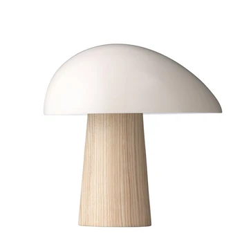 Nordic tvorivé póry dreva húb tabuľka svetlo post moderný hotel štúdia spálňa umenie stolná lampa