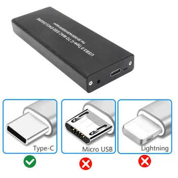 Pre Apple Macbook Air Pro Retina 2013 2016 2017 Pevného Disku Box USB3.0 USB 3 na Mac SSD Prípade Krytu A1502 A1465 A1398