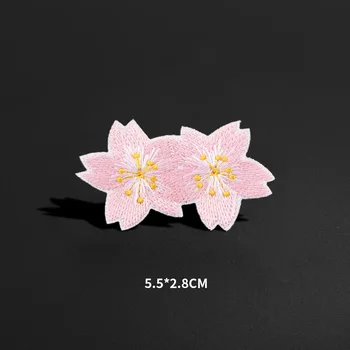 Krásny kvet Žehlička Na Patche Pre DIY Oblečenie Škvrny Vyšívané Odznaky detské oblečenie T-shirt Príslušenstvo Nálepky